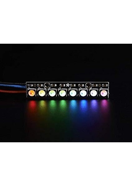 WS2812B Neopixel 8′li Şerit WS2812 Full Color Rgb LED Module [neo Pixel] [8 Bit]