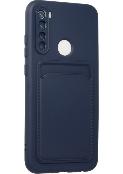 Xiaomi Redmi Note 8 Kılıf Kartvizitli Silikon Kelvin - Lacivert fiyatları