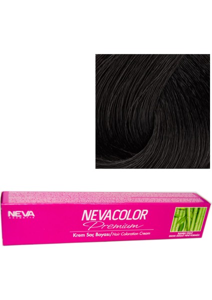 Saç Boyası Tüp Boya 1 Siyah