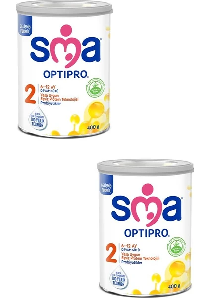 Sma Optipro Probiyotik 2 Devam Sütü 400 gr x 2 Adet