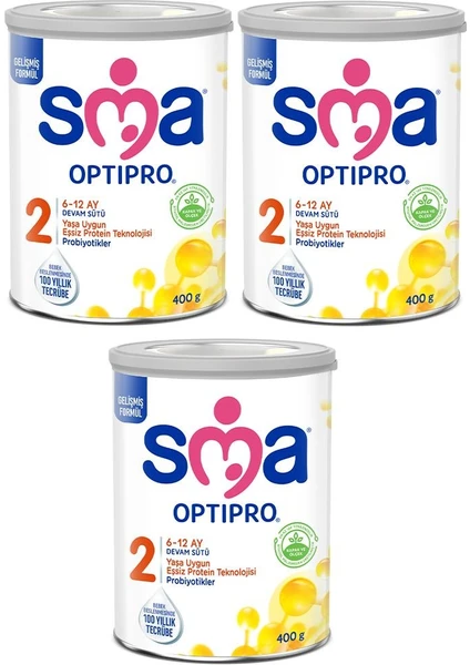 Sma Optipro Probiyotik 2 Devam Sütü 400 gr x 3 Adet