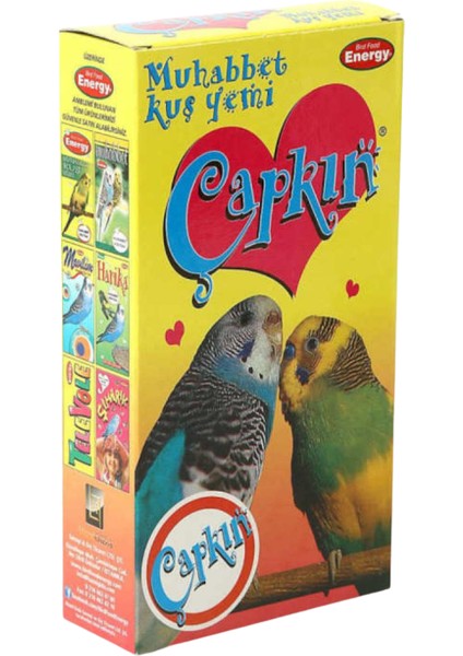 Çapkın Muhabbet Kuşu Yemi-10 Adet
