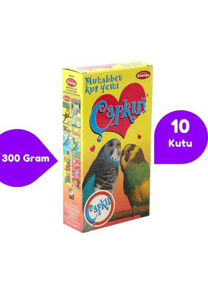 Çapkın Muhabbet Kuşu Yemi-10 Adet fiyatları