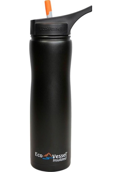 Vessel Aqua Vessel Insulated Filtre Bottle Termos 0.70 Litre-Siyah