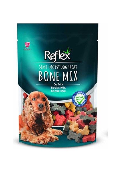 Semi-Moist Kemik Mix Köpek Ödülü 150 gr