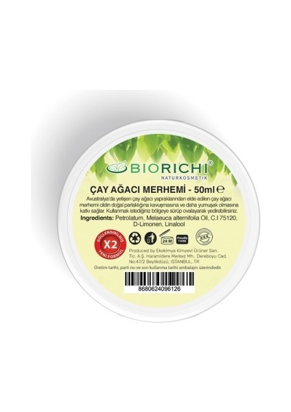 Çay Ağacı Merhemi 50 ml