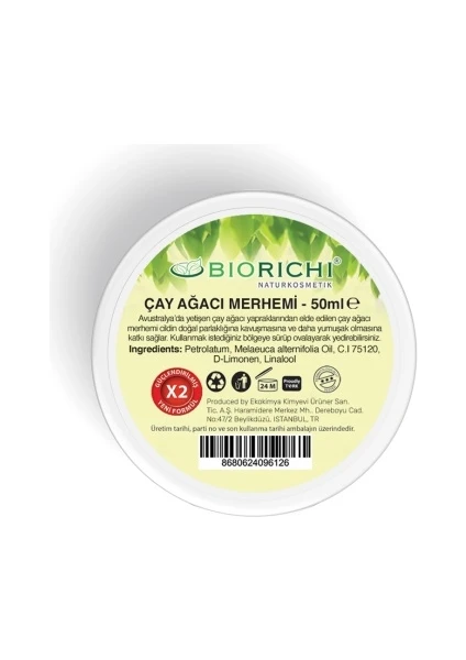 Çay Ağacı Merhemi 50 ml