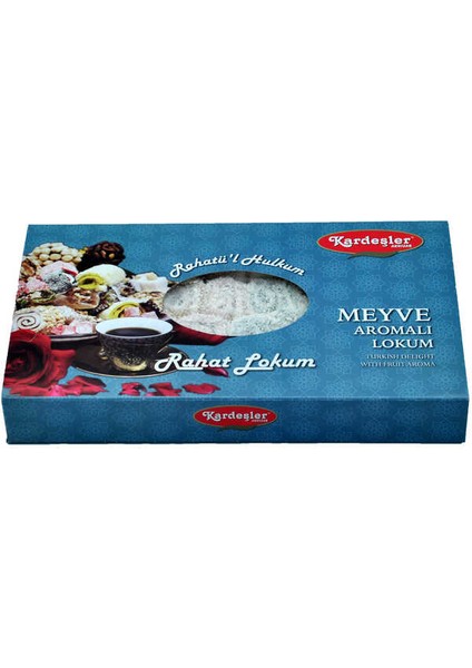 Kardeşler Meyve Aromalı Sarma Hediyelik Lokum 700 G x 6 Adet modelleri