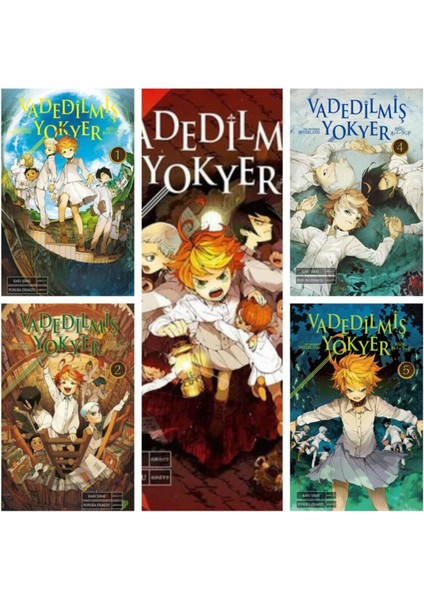 Vadedilmiş Yokyer 5 Kitap Seti - Kaiu Şirai