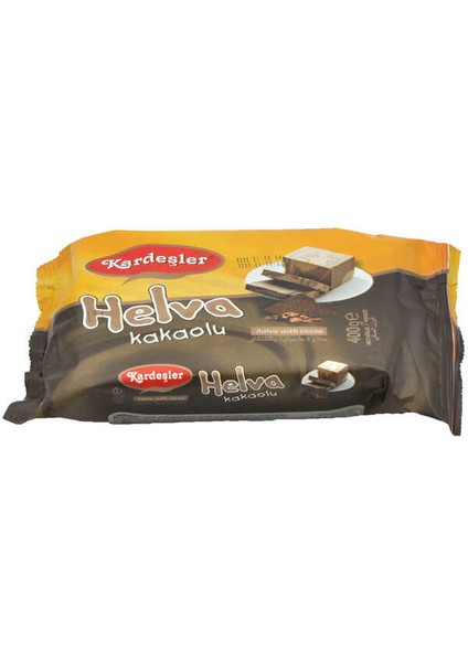 Kardeşler Kakaolu Tahin Helva 400 G x 3 Adet