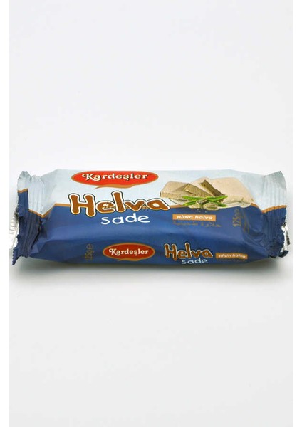 Kardeşler Sade Tahin Helva 125 G x 12 Adet