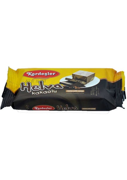 Kardeşler Kakaolu Tahin Helva 125 G x 6 Adet