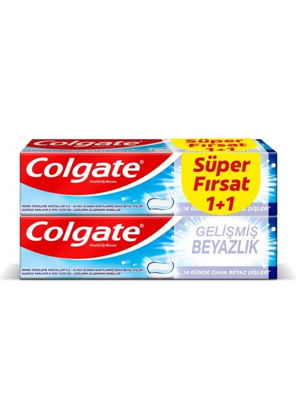 Gelişmiş Beyazlık 50ml 1+1