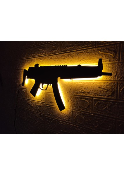 LED Işıklı Ahşap Tablo
