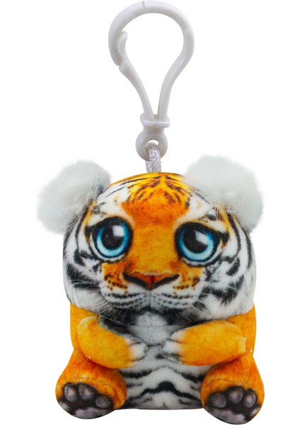 Mini Peluş Kaplan Sam Anahtarlık