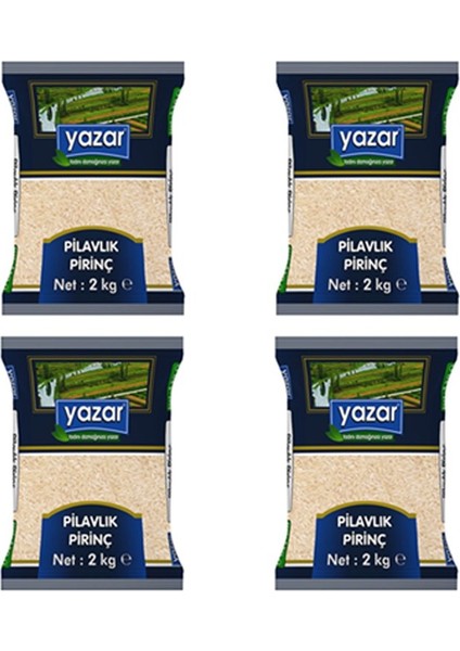 Pilavlık Pirinç 2 Kg. x 4 Paket fiyatları