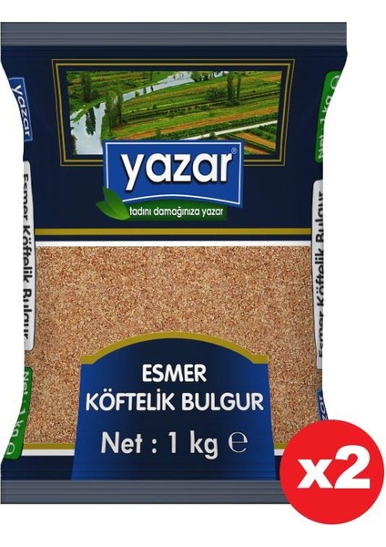 Esmer Köftelik Bulgur 1 kg x 2 Paket