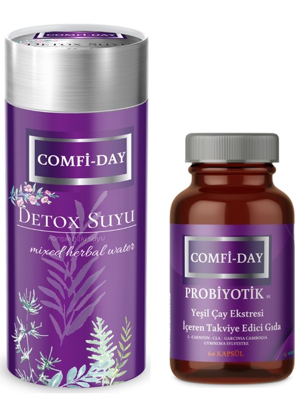 Probiyotikli Kapsül ve Detox Suyu
