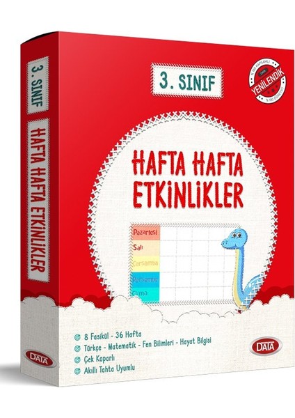 3. Sınıf Hafta Hafta Etkinlikler (8 Fasikül)