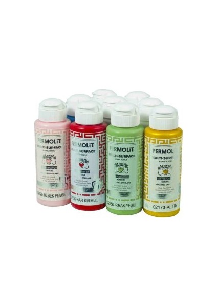 Bebek Pembe Rengi Hobi Boyası Multısurface Akrilik Boya Tüm Yüzeyler Için Kokusuz 120 ml