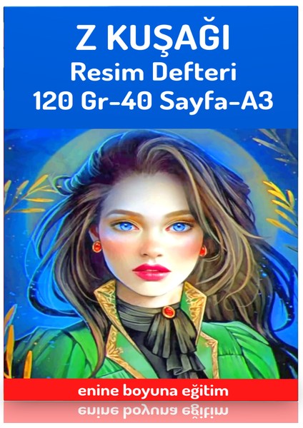 Z Kuşağı Resim Defteri A3 Resim Defteri
