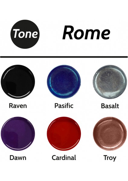 Tone Rome Epoksi Pigment Seti 6X25 ml