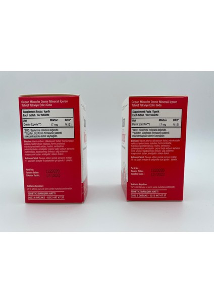 Ocean Microfer 30 Tablet 2 Kutu