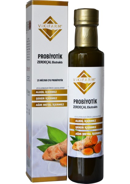 Probiyotikli Zerdeçal Karışımlı Ekstrakt