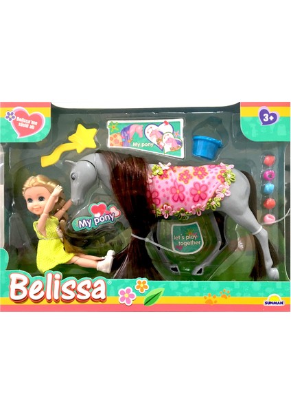 Belissa'nın Süslü Atı Bebek Seti