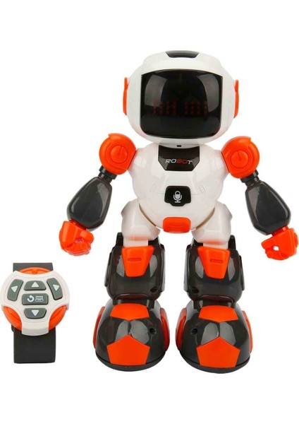 Uzaktan Kumandalı Sesli ve Işıklı Programlanabilir Robot