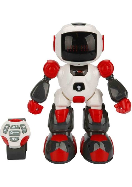 Uzaktan Kumandalı Sesli ve Işıklı Programlanabilir Robot