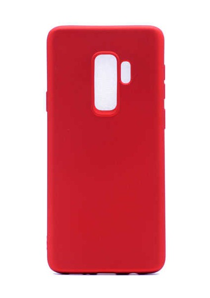 - Galaxy S9 Plus - Kılıf Mat Renkli Esnek Premier Silikon Kapak