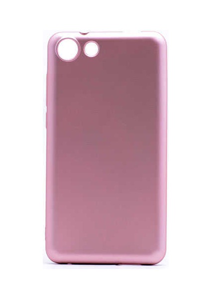 - Vestel Venüs V4 - Kılıf Mat Soft Premier Silikon Kapak - Rose Gold - T1766