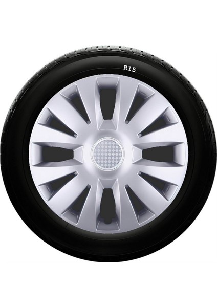 Sks Ford Jant Kapağı 15 Inç Kırılmaz 1 Takım 4 Adet NO:324