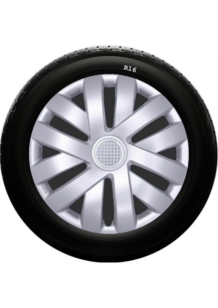 Sks Ford Jant Kapağı 16 Inç Kırılmaz 1 Takım 4 Adet NO:409