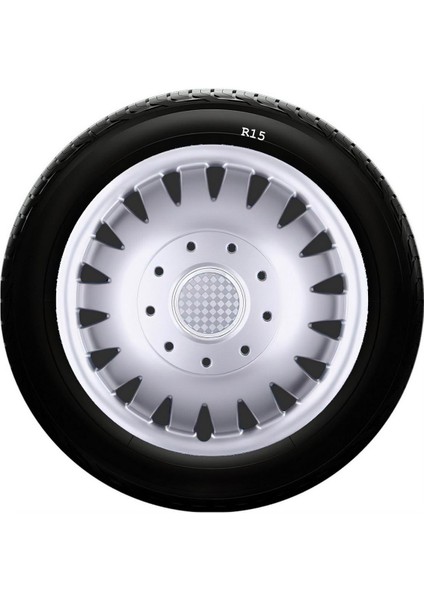 Sks Alfa Romeo Jant Kapağı 15 Inç Kırılmaz 1 Takım 4 Adet NO:320
