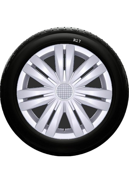 Sks Chevrolet Jant Kapağı 17 Inç Kırılmaz 1 Takım 4 Adet NO:501