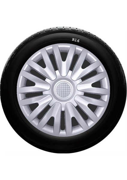 Sks Alfa Romeo Jant Kapağı 16 Inç Kırılmaz 1 Takım 4 Adet NO:412