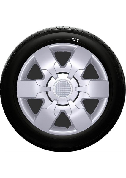 Sks Citroen Jant Kapağı 16 Inç Kırılmaz 1 Takım 4 Adet NO:413