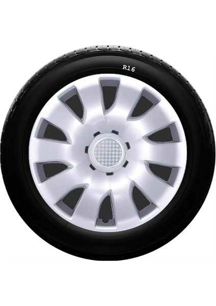 Sks Opel Jant Kapağı 16 Inç Kırılmaz 1 Takım 4 Adet NO:425