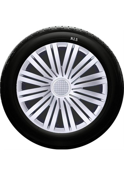 Sks Ford Jant Kapağı 15 Inç Kırılmaz 1 Takım 4 Adet NO:340
