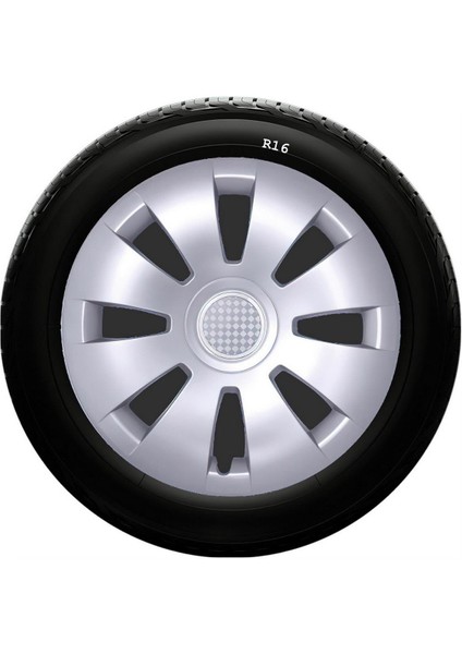 Sks Kia Jant Kapağı 16 Inç Kırılmaz 1 Takım 4 Adet NO:423