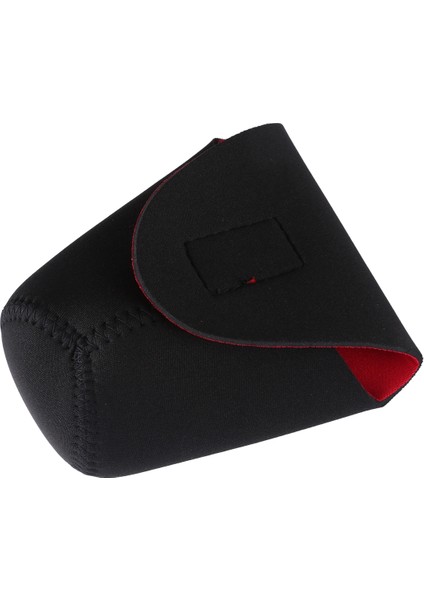 Slr Kamera Lens Lens Saklama Çantası Velcro - Siyah indirimleri