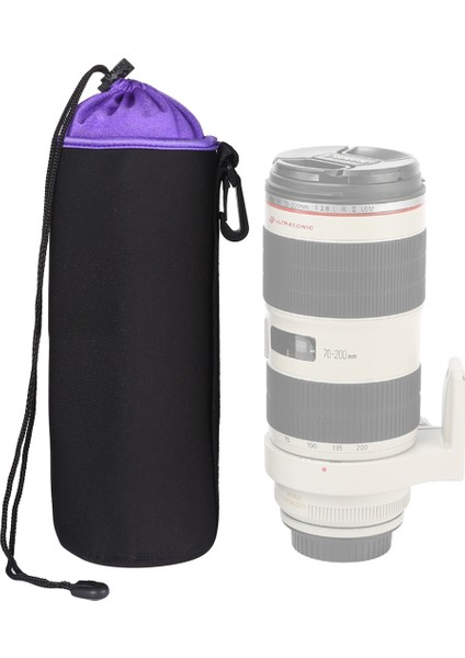 Slr Kamera Lens Liner Bag Su Geçirmez Koruyucu Kılıf - Mor fiyatları