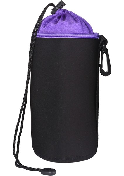 Slr Kamera Lens Liner Bag Su Geçirmez Koruyucu Kılıf - Mor modelleri