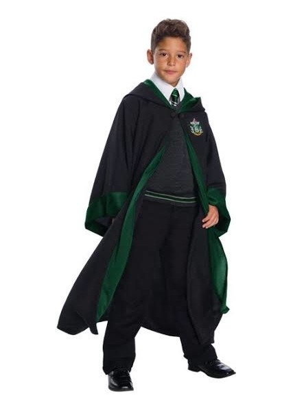 Harry Potter Slytherin Çocuk Cübbesi