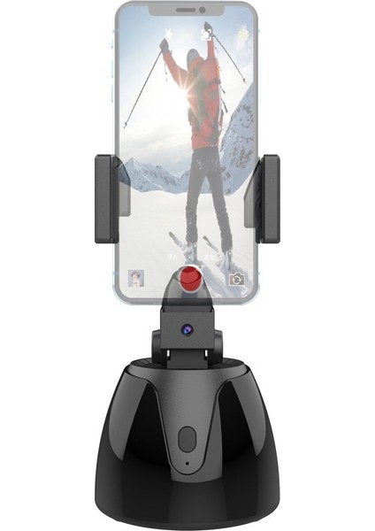 360 Derecelik Akıllı Tripod Kafaları Şarj - Siyah