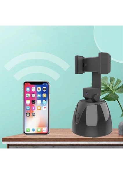 360 Derecelik Akıllı Tripod Kafaları Şarj - Siyah