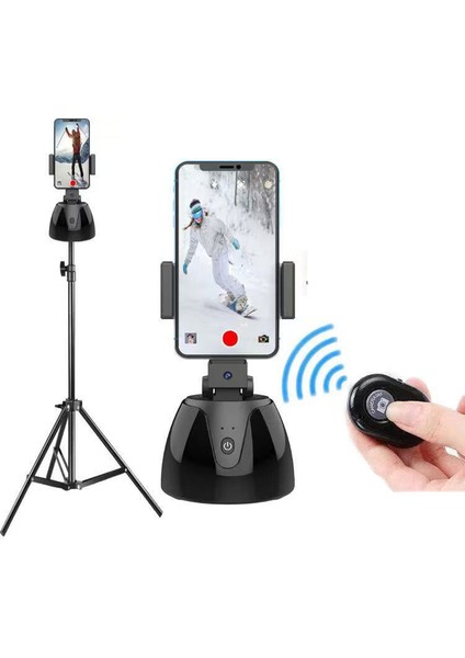 360 Derecelik Akıllı Tripod Kafaları - Siyah