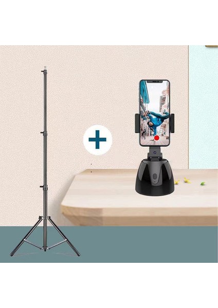 360 Derecelik Akıllı Tripod Kafaları - Siyah
